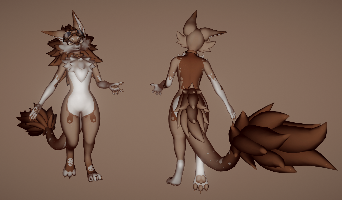 Cookie and Oreo Novabeast textures