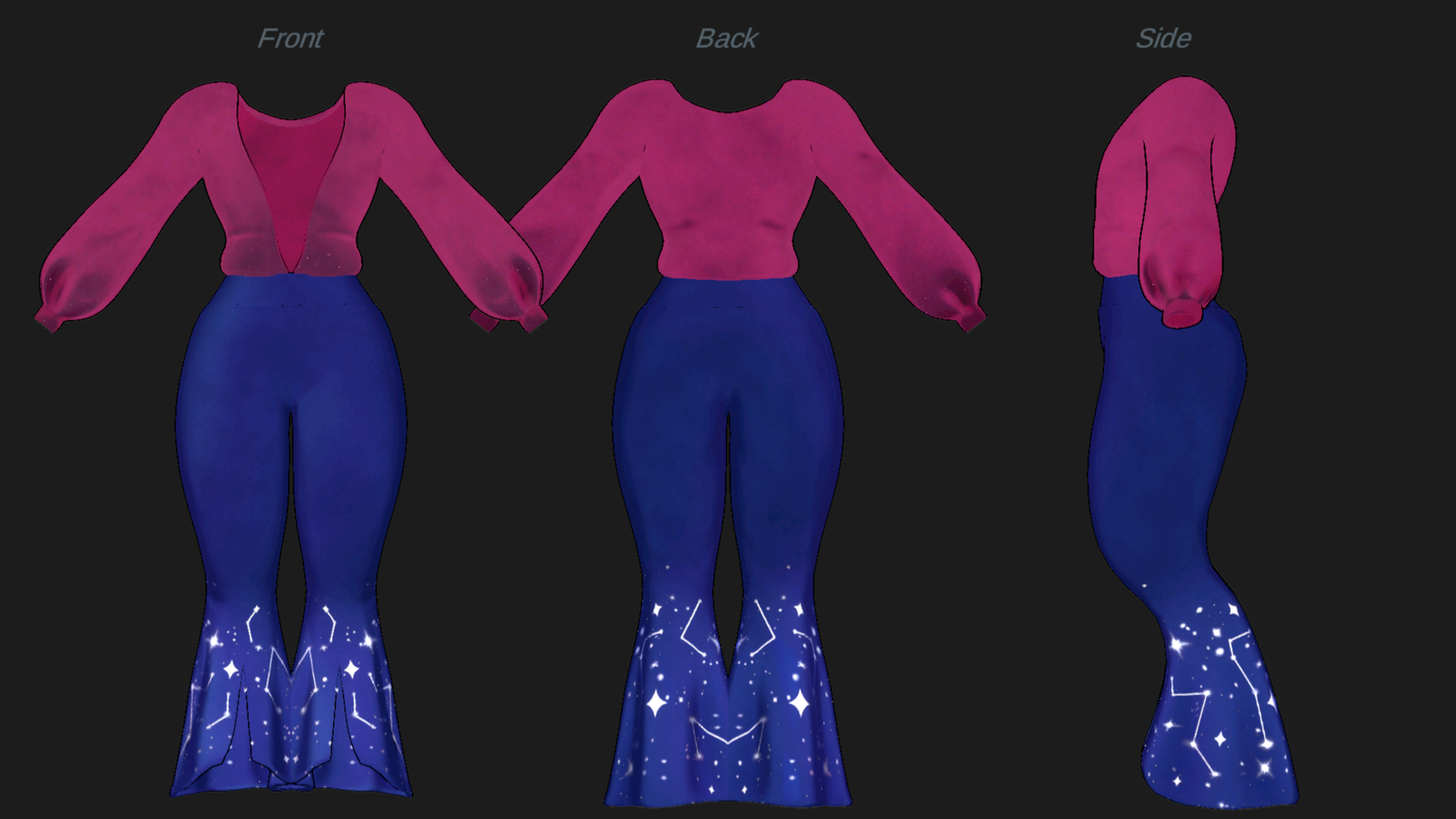 80's Glam Novabeast Fit