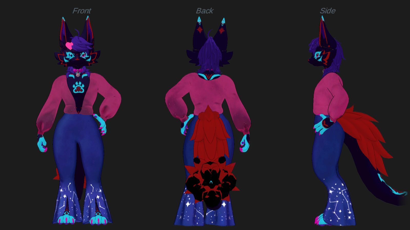 80's Glam Novabeast Fit