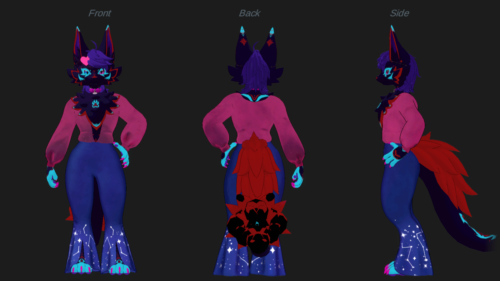 80's Glam Novabeast Fit