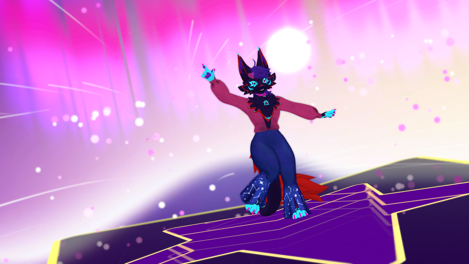 80's Glam Novabeast Fit