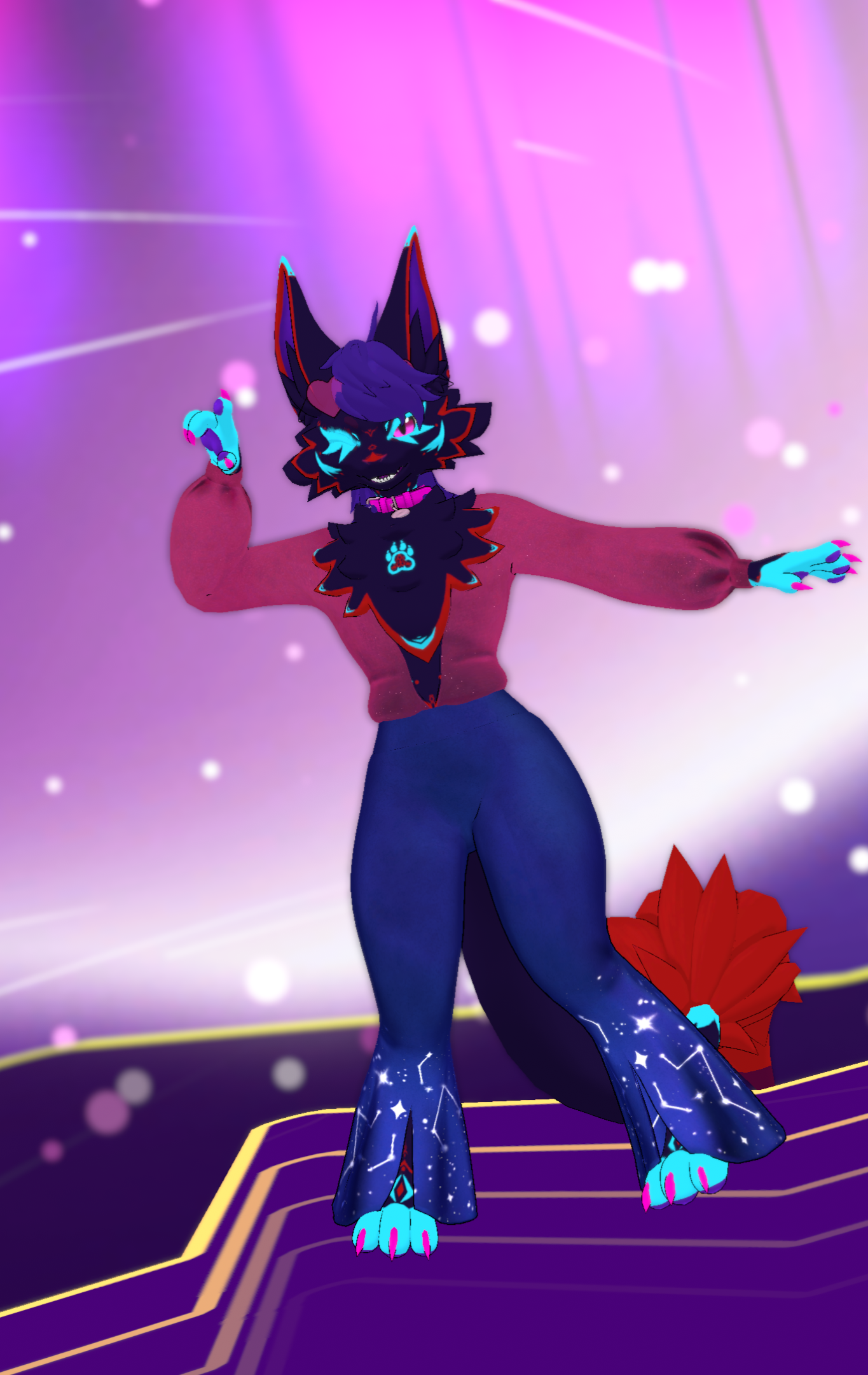 80's Glam Novabeast Fit