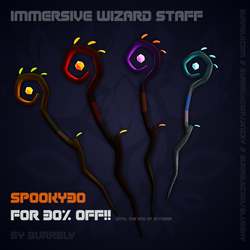 Immersive Wizard Staff