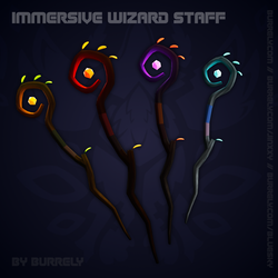 Immersive Wizard Staff