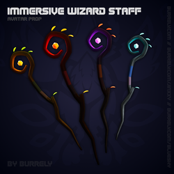 Immersive Wizard Staff