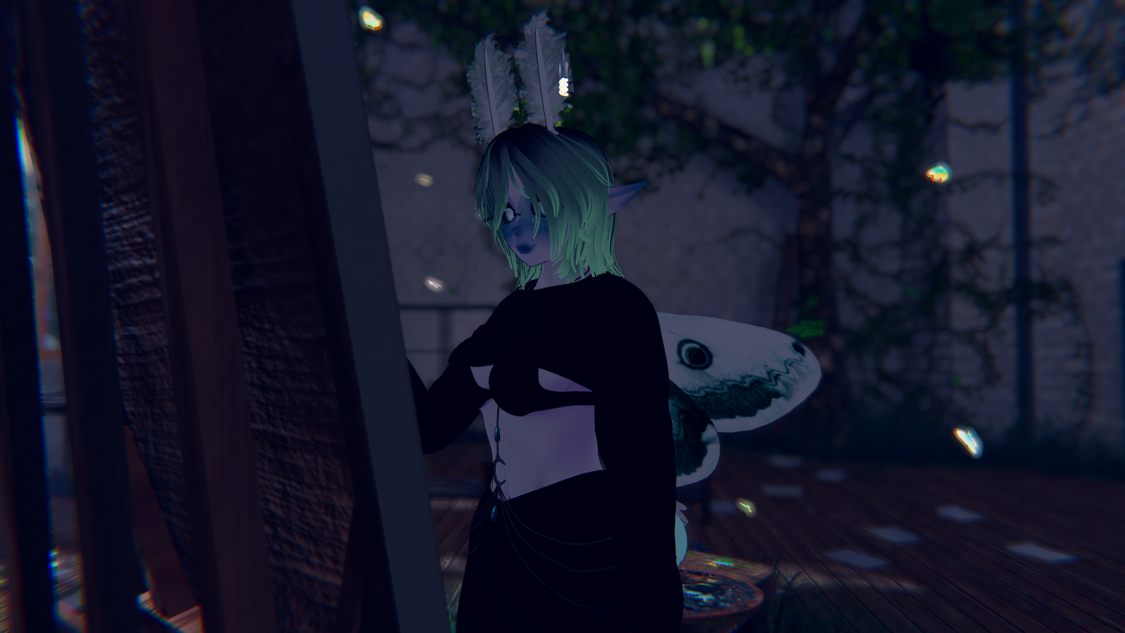 Elara The Lunar Moth | VRCFT , PC/QUEST , Warudo