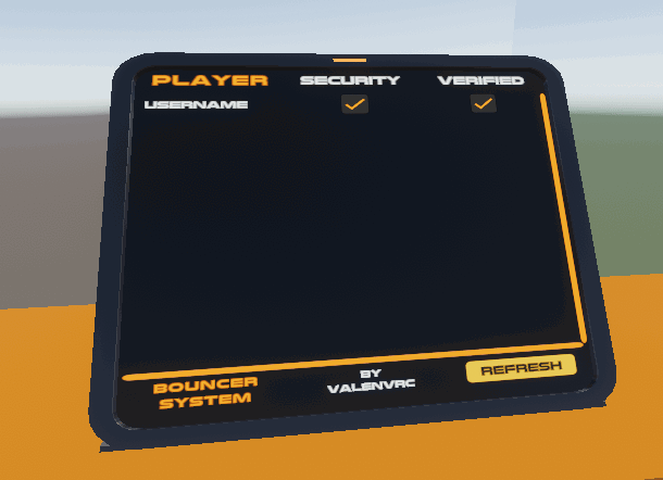 Bouncer System