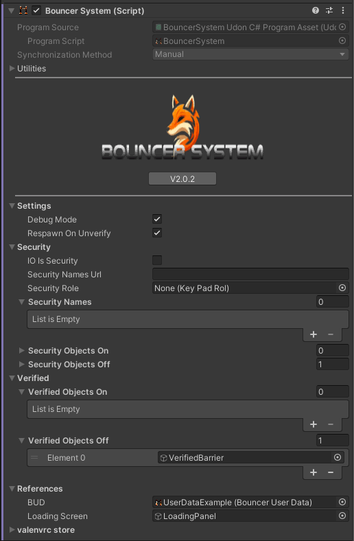 Bouncer System