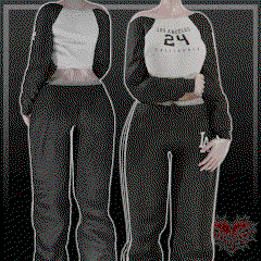 LA Sweater and Sweatpants Set