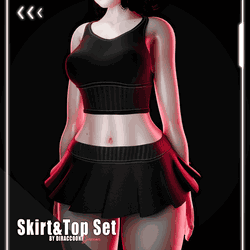 ♡ Skirt&Top; Set