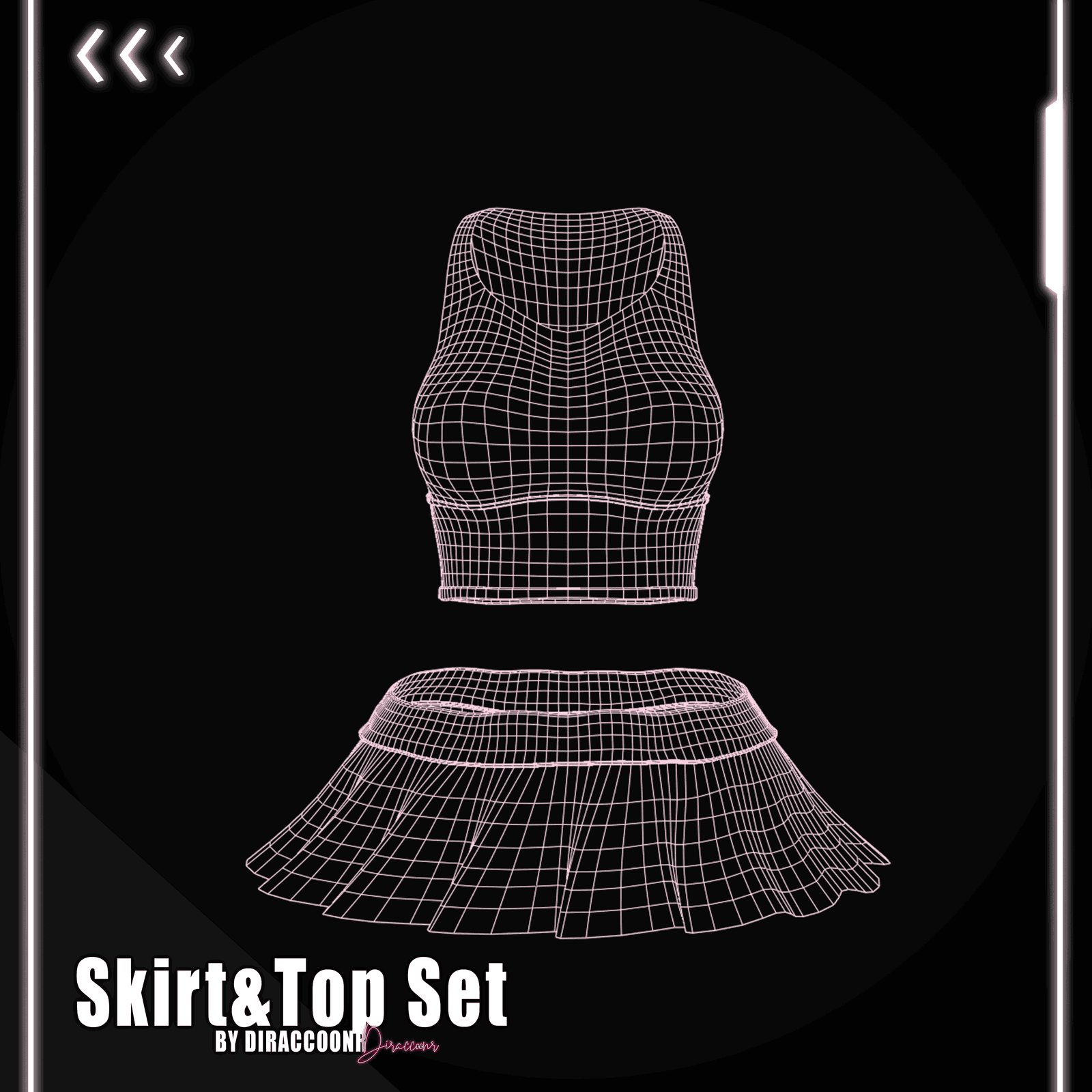 ♡ Skirt&Top; Set