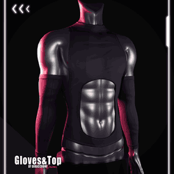 ♡ Gloves&Top ( Fitted E-Boy ) 