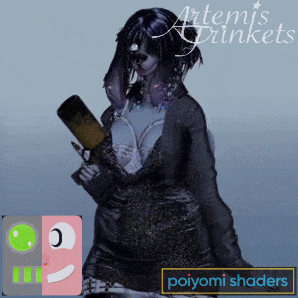 Holly | Holiday Furry Spaniel VRCHAT Avatar | PC & VRCFT 