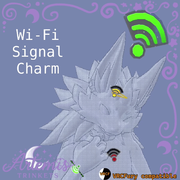 Wi-Fi Signal | Hairclip-Bracelet-Token Asset