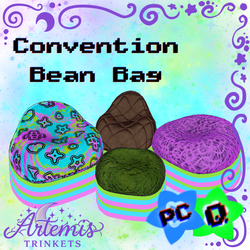 Convention Bean Bag Seat | World Drop Furality Ultra