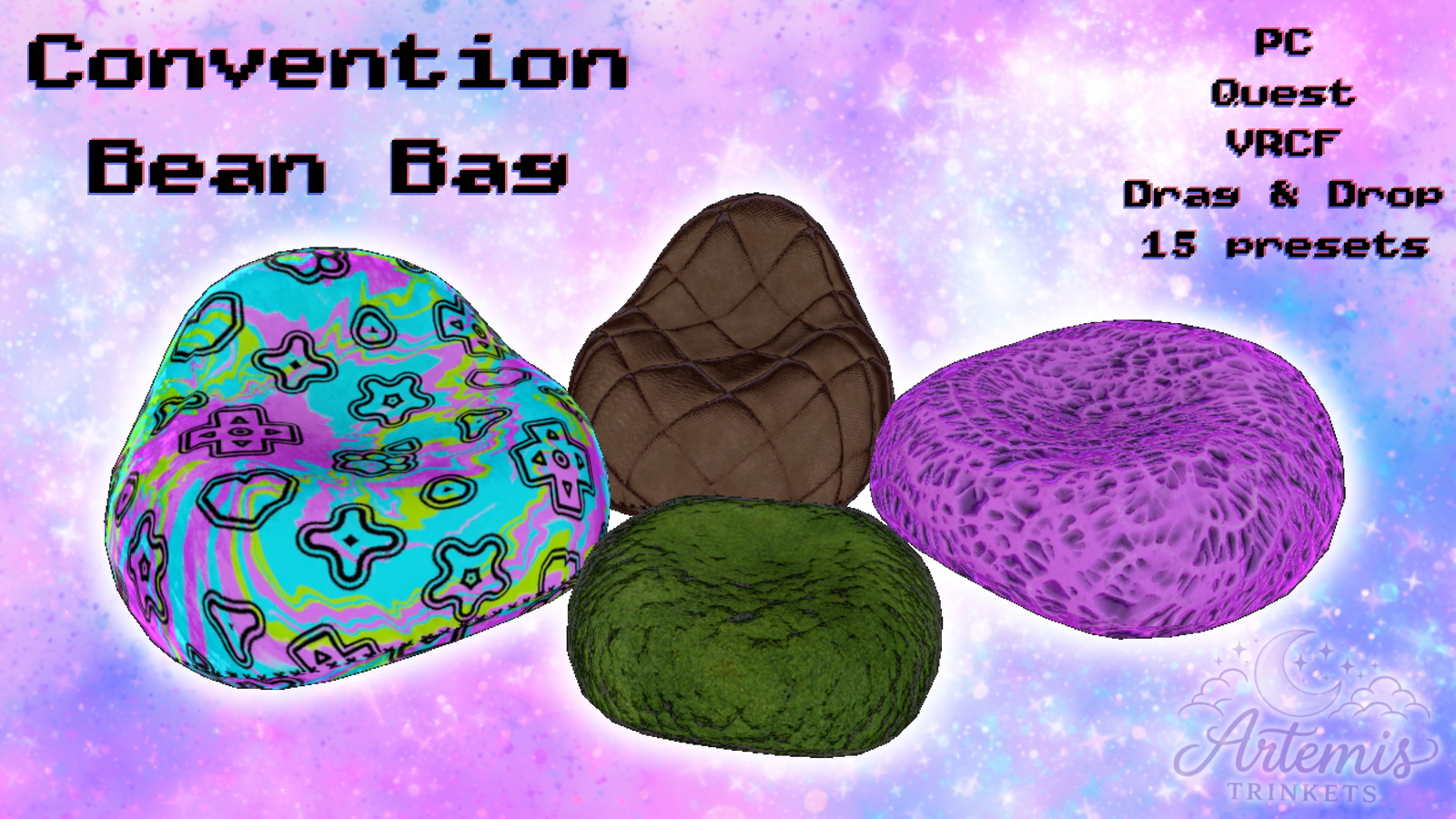 Convention Bean Bag Seat | World Drop Furality Ultra