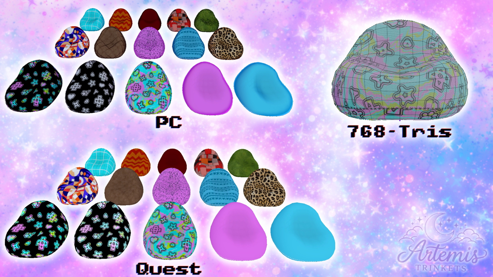 Convention Bean Bag Seat | World Drop Furality Ultra