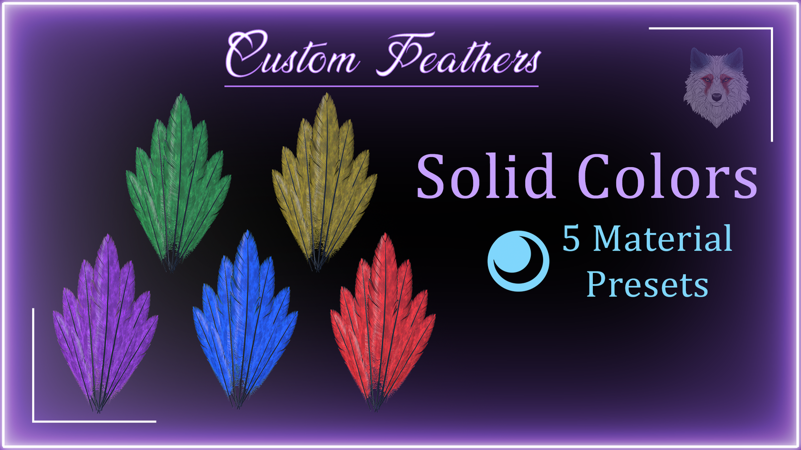Custom Rexouium Feather Materials