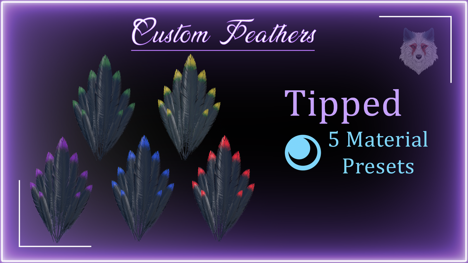 Custom Rexouium Feather Materials
