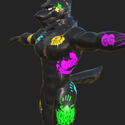 [WOLFMAN] Ultra Sprays Decals and Emission