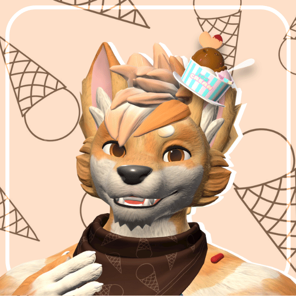 Orange Creamsicle Shiba 🍦 - Winterpaw Canine Textures