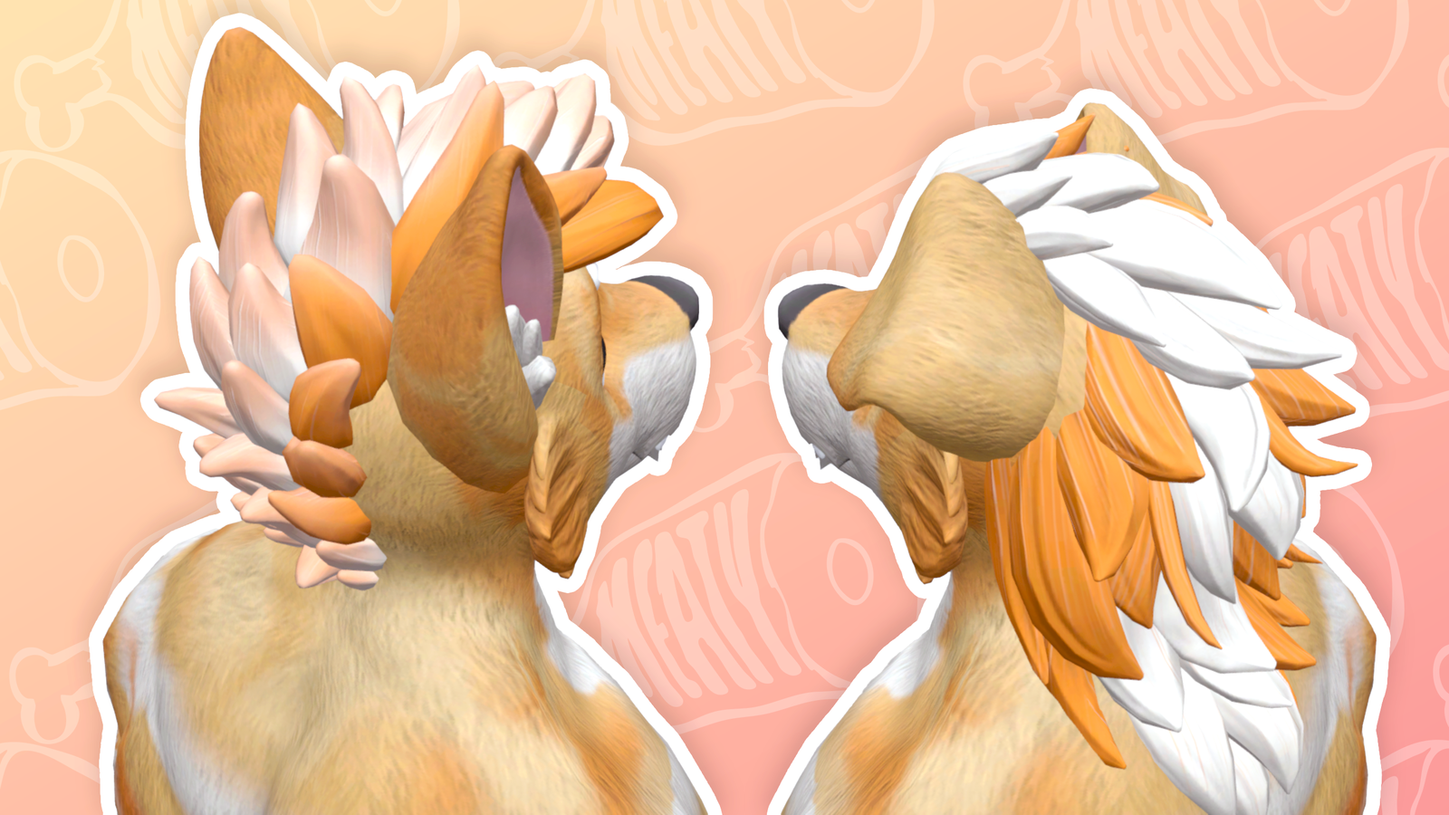 Orange Creamsicle Shiba 🍦 - Winterpaw Canine Textures