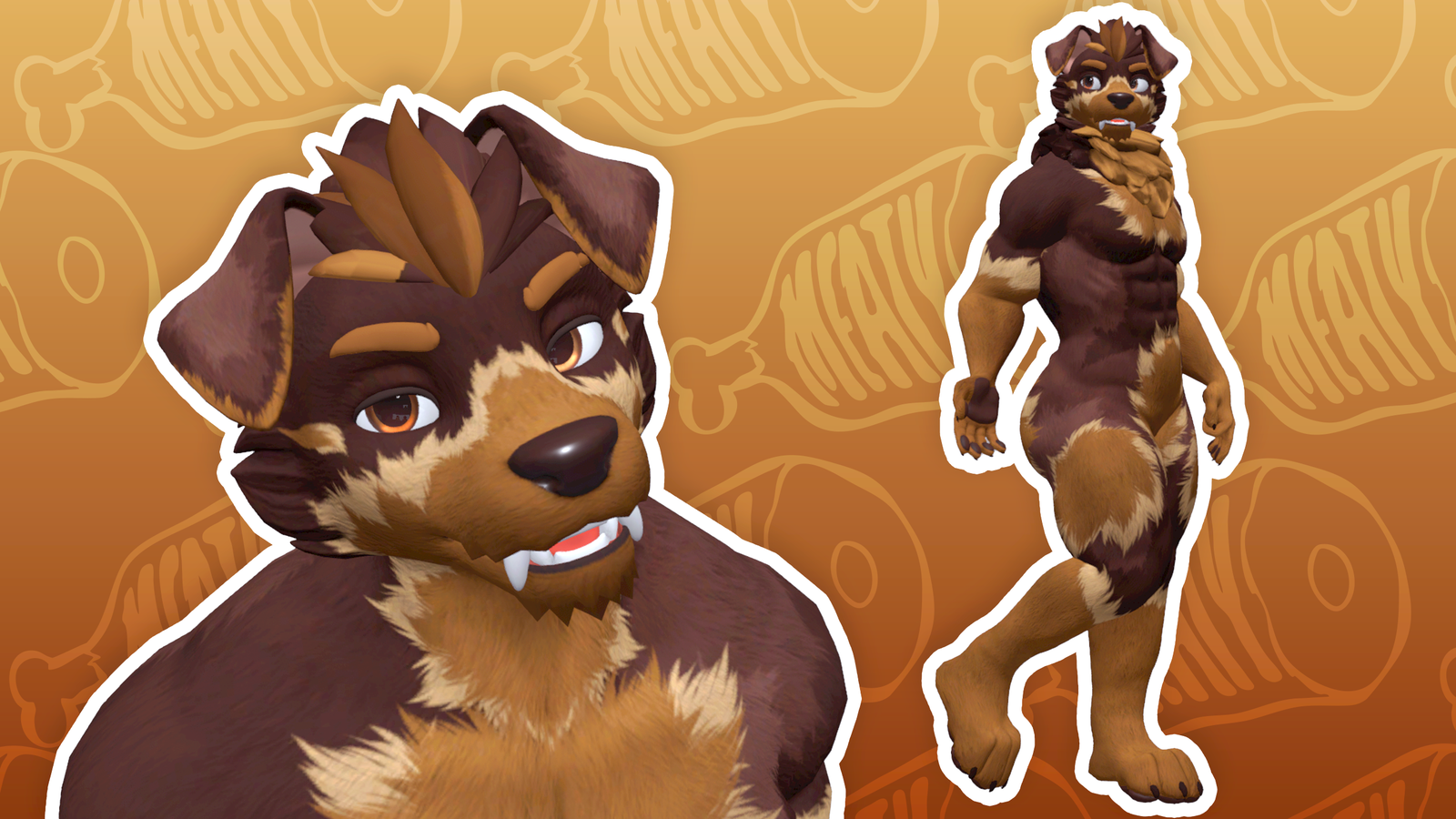 Peanut Butter Rottie 🍦 - Winterpaw Canine Textures