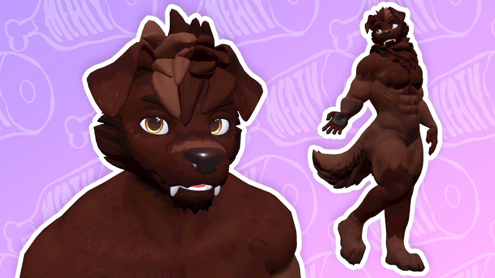 Triple Chocolate Labrador 🍦 - Winterpaw Canine Textures