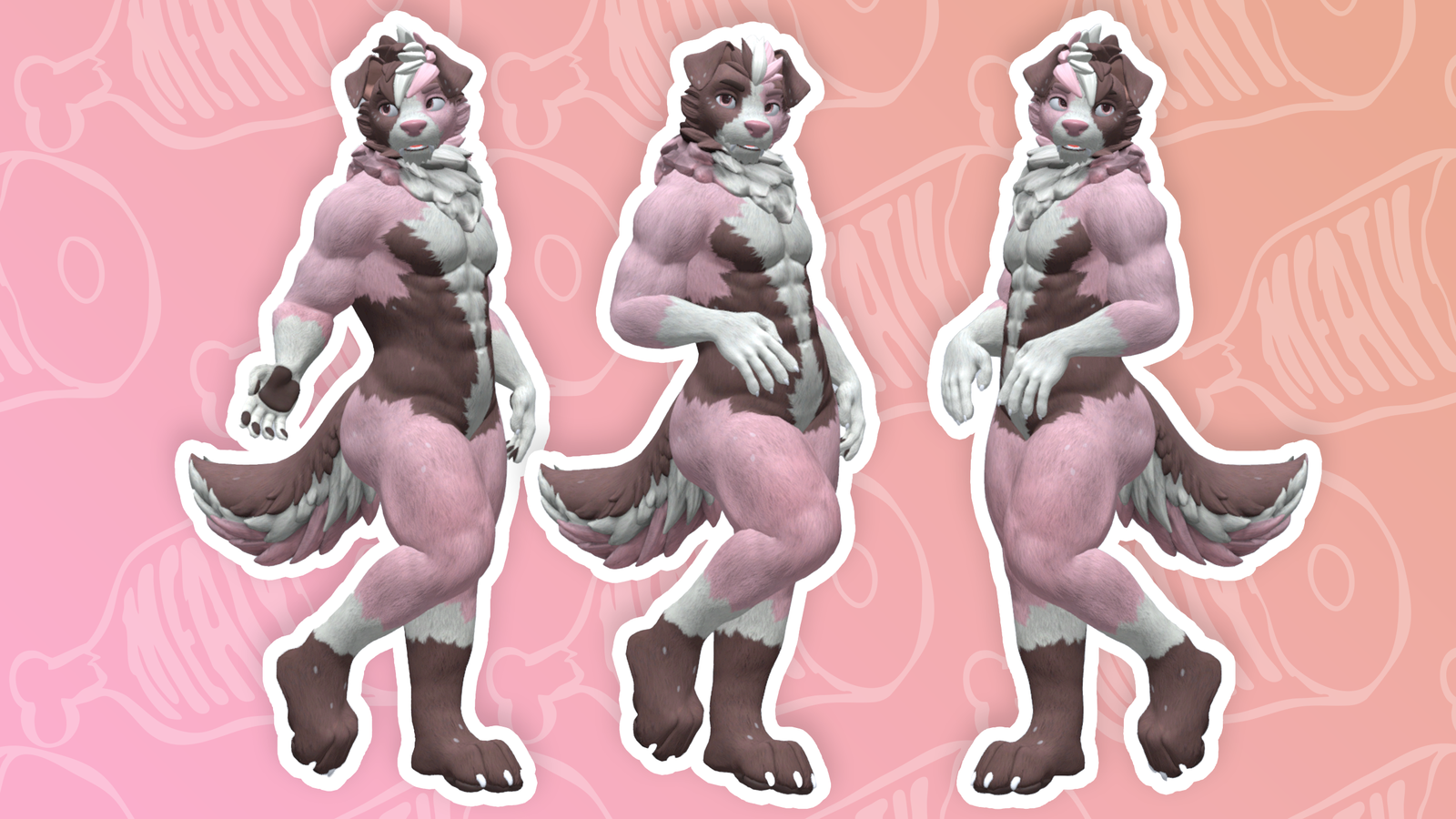 Neapolitan Collie 🍦 - Winterpaw Canine Textures