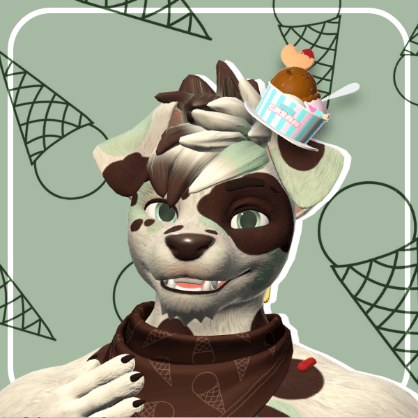 Mint Chocolate Chip Dalmation 🍦 - Winterpaw Canine Textures