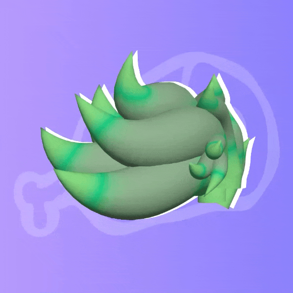VRChat Fluffy Mohawk Hairstyle
