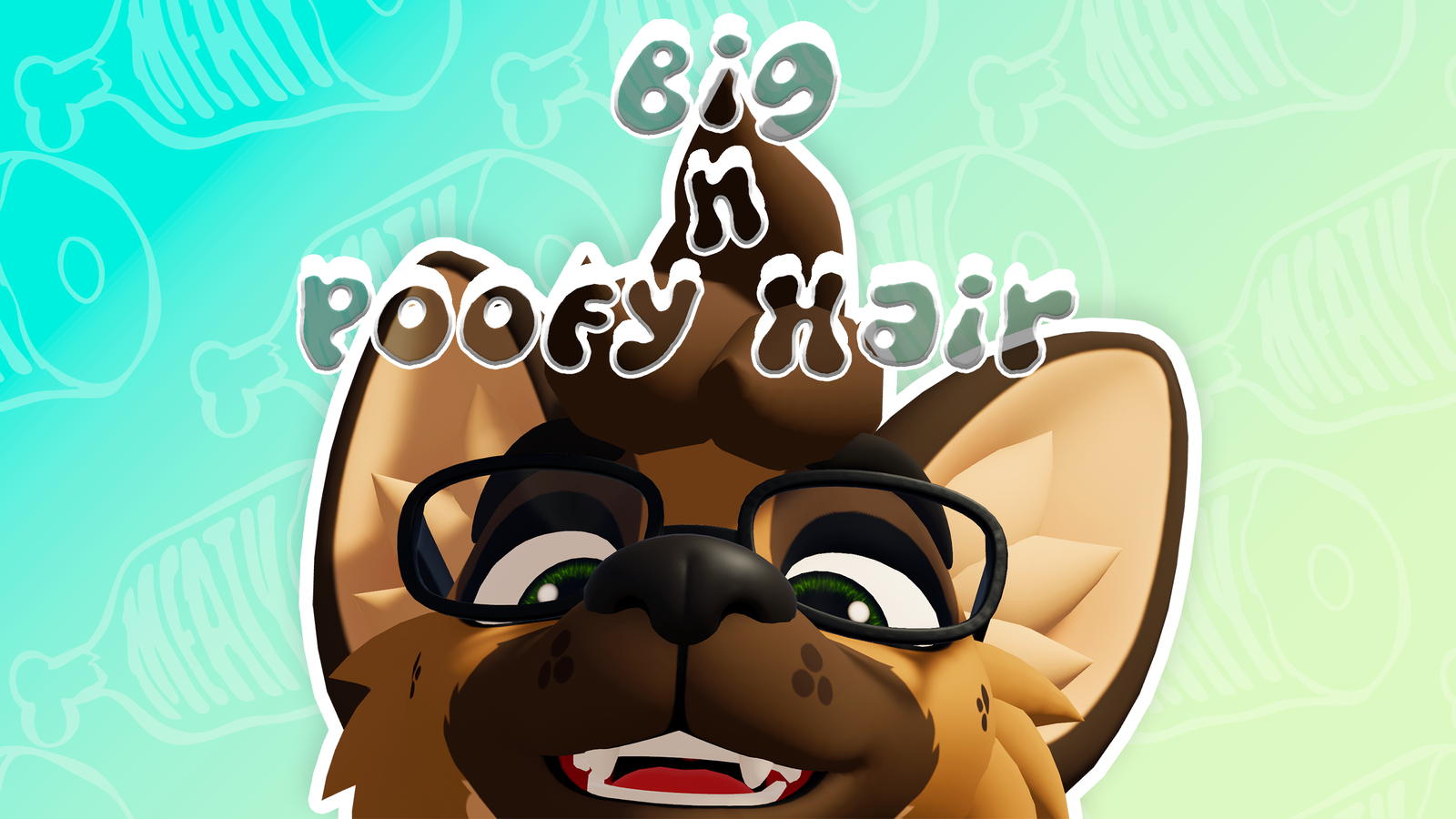 VRChat Big n Poofy Hairstyle