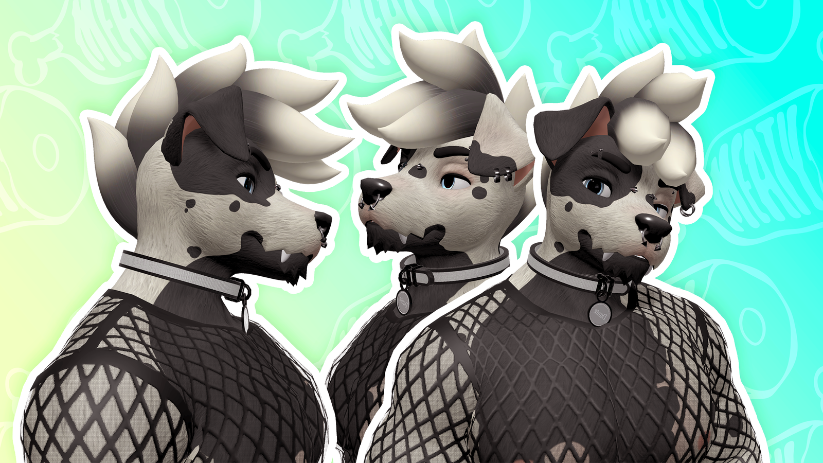 VRChat Big n Poofy Hairstyle