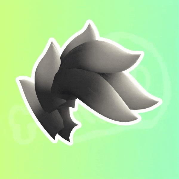 VRChat Big n Poofy Hairstyle
