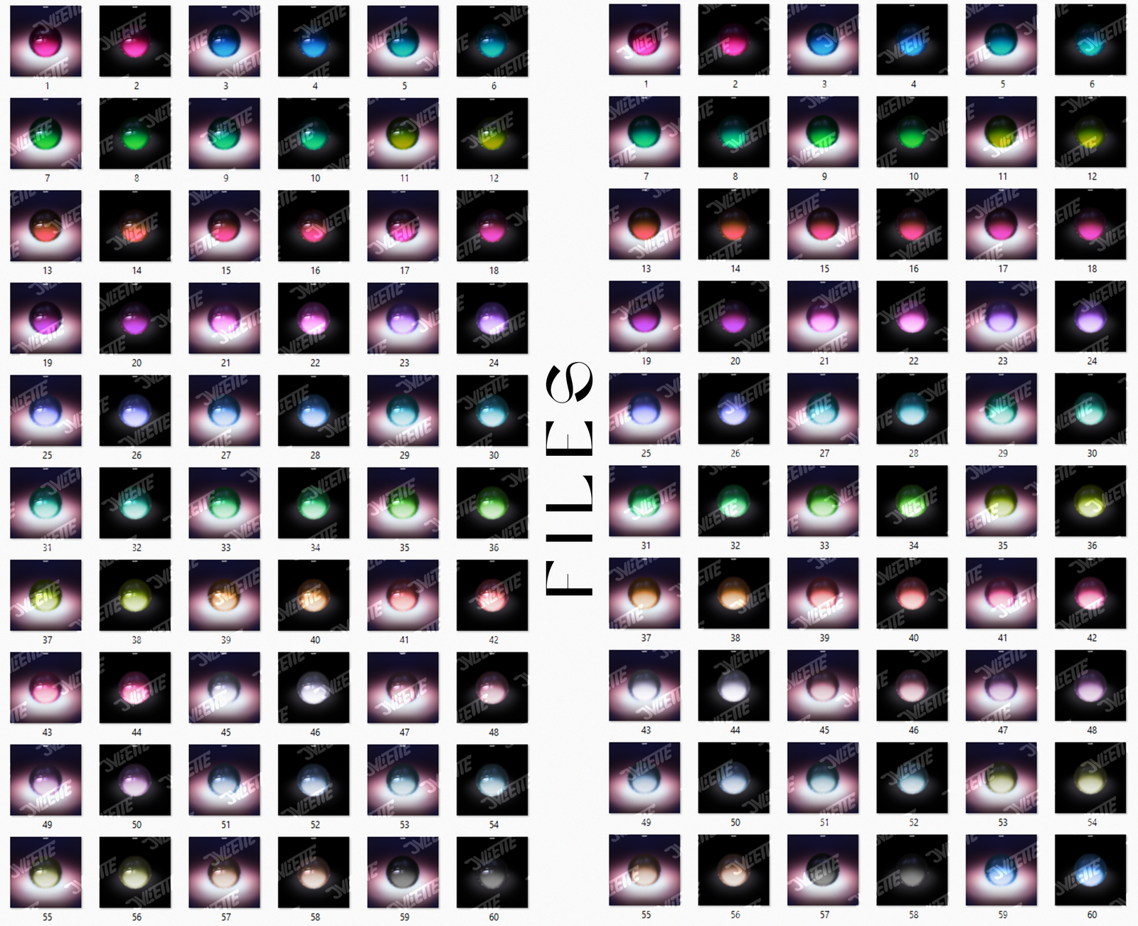 VOID | Eye textures [31 Emission Masks]