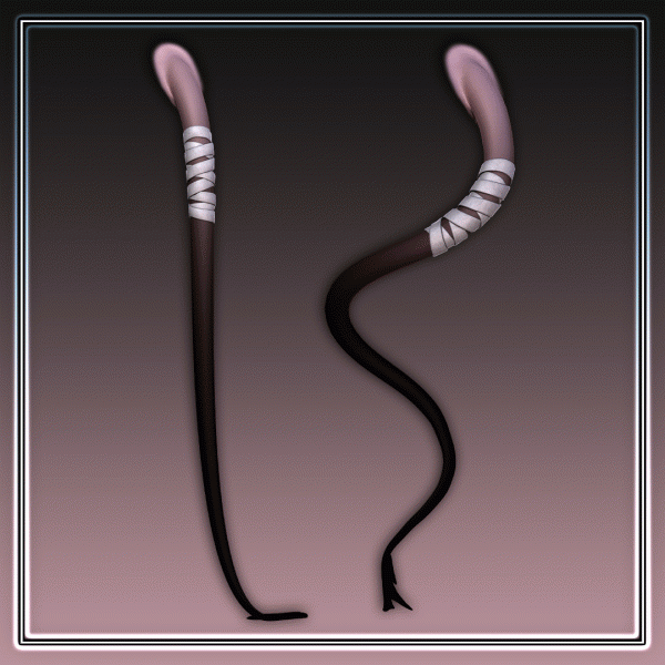 Seamless Horns and Tail