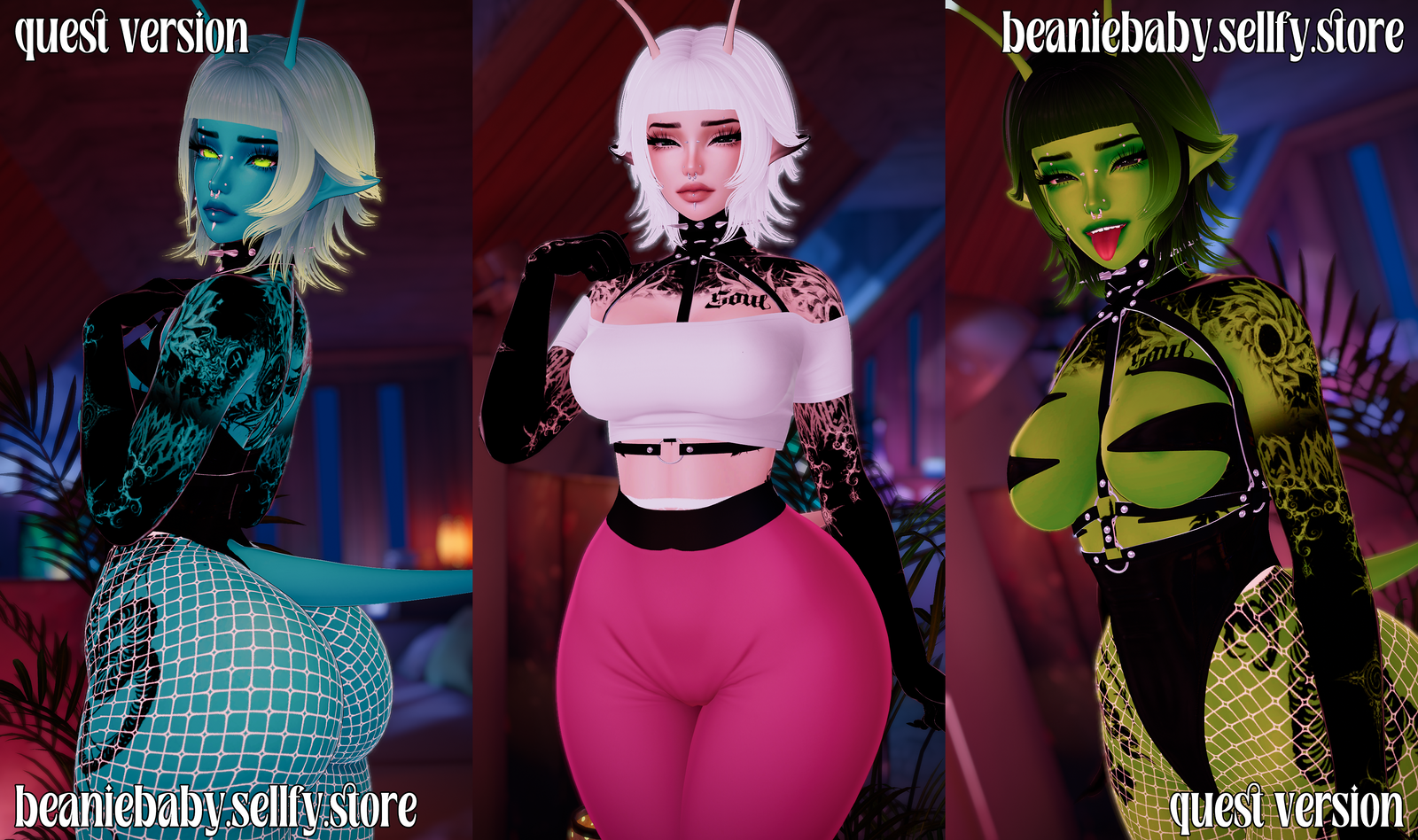 ♡ Xenia ♡ PC and QUEST VRCHAT AVATAR ♡