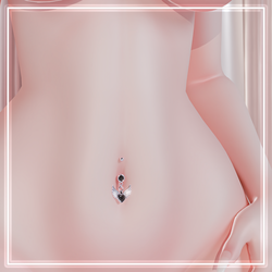 ♥ FREE ♥ Heart Belly Ring