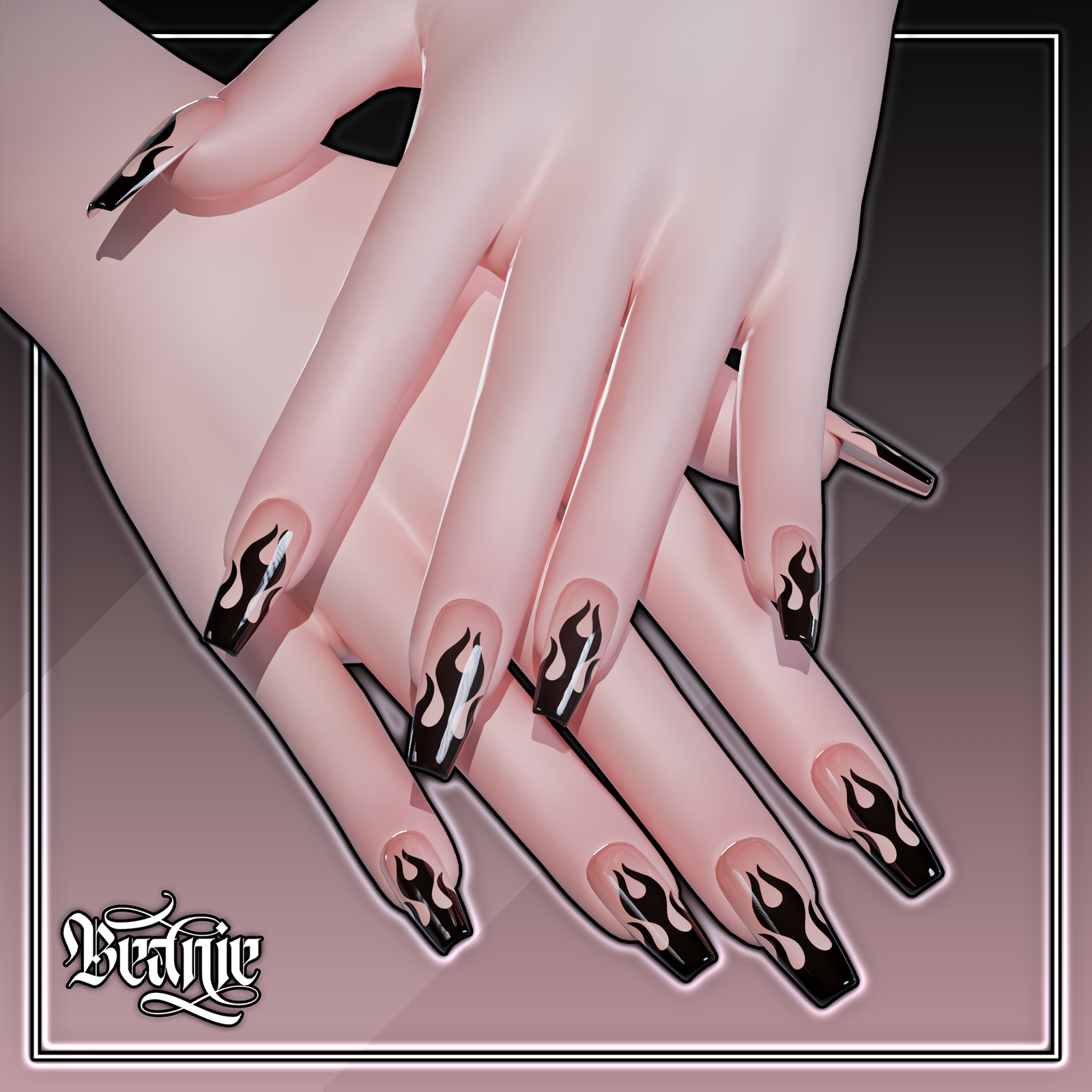 ♡ Nails with Customizable Shapes ♡