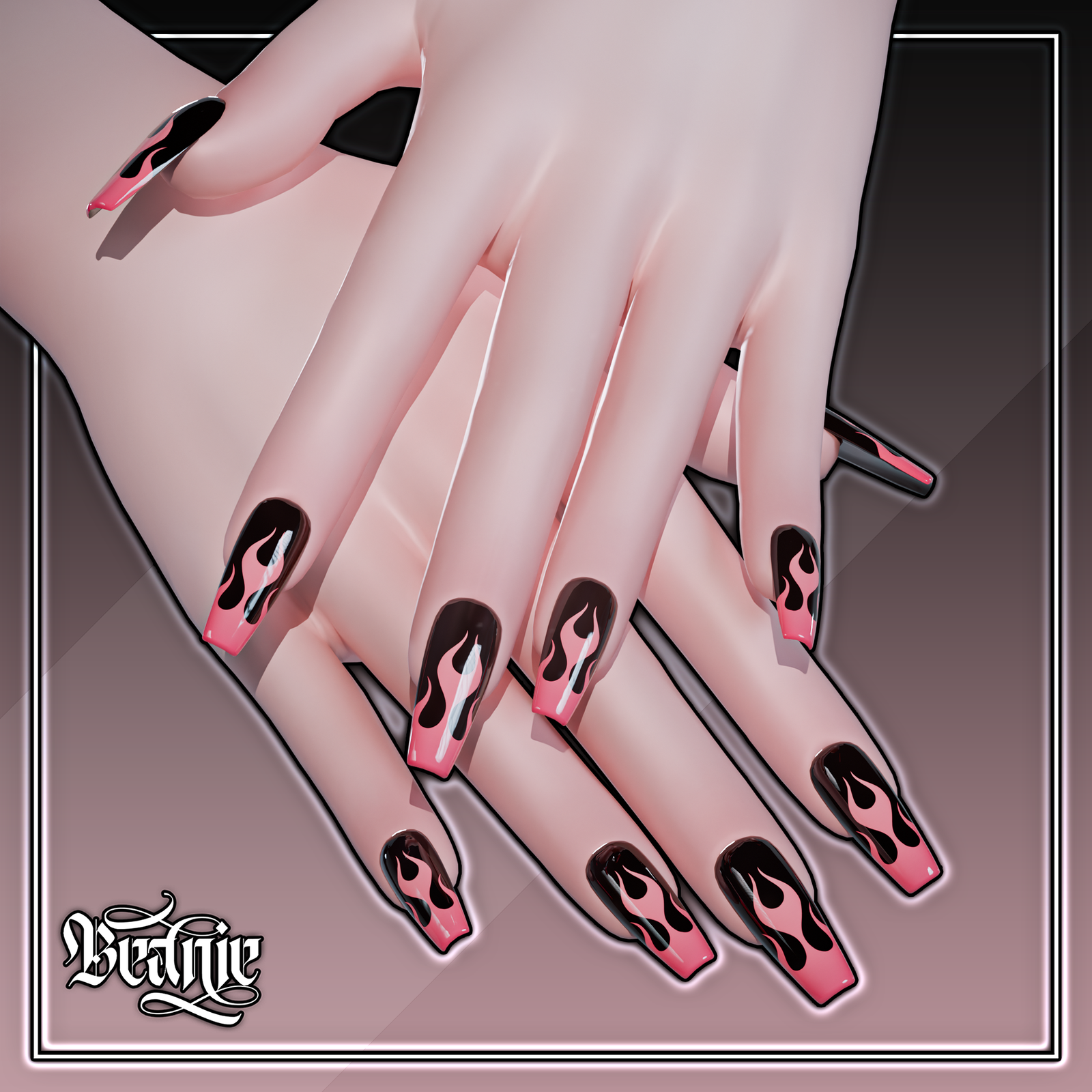 ♡ Nails with Customizable Shapes ♡