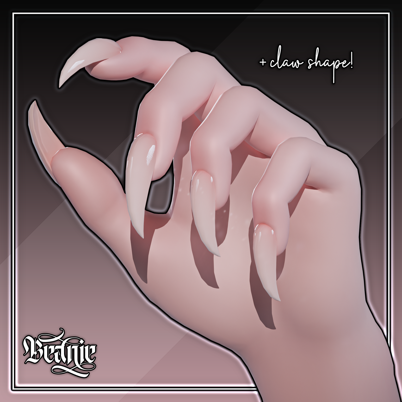 ♡ Nails with Customizable Shapes ♡