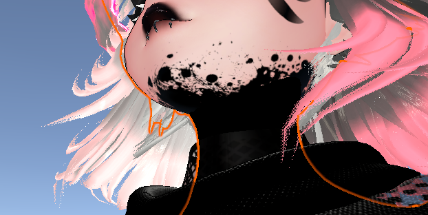 "Starlight" Chin/neck tattoo