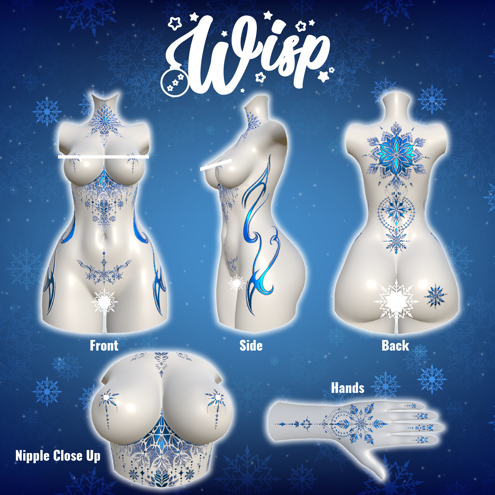 Wisp Tattoo for VRBase Egirl