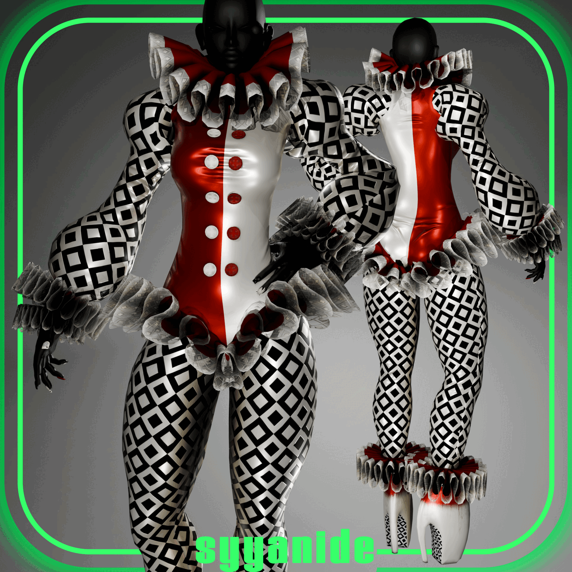 Bonker's Clown Outfit
