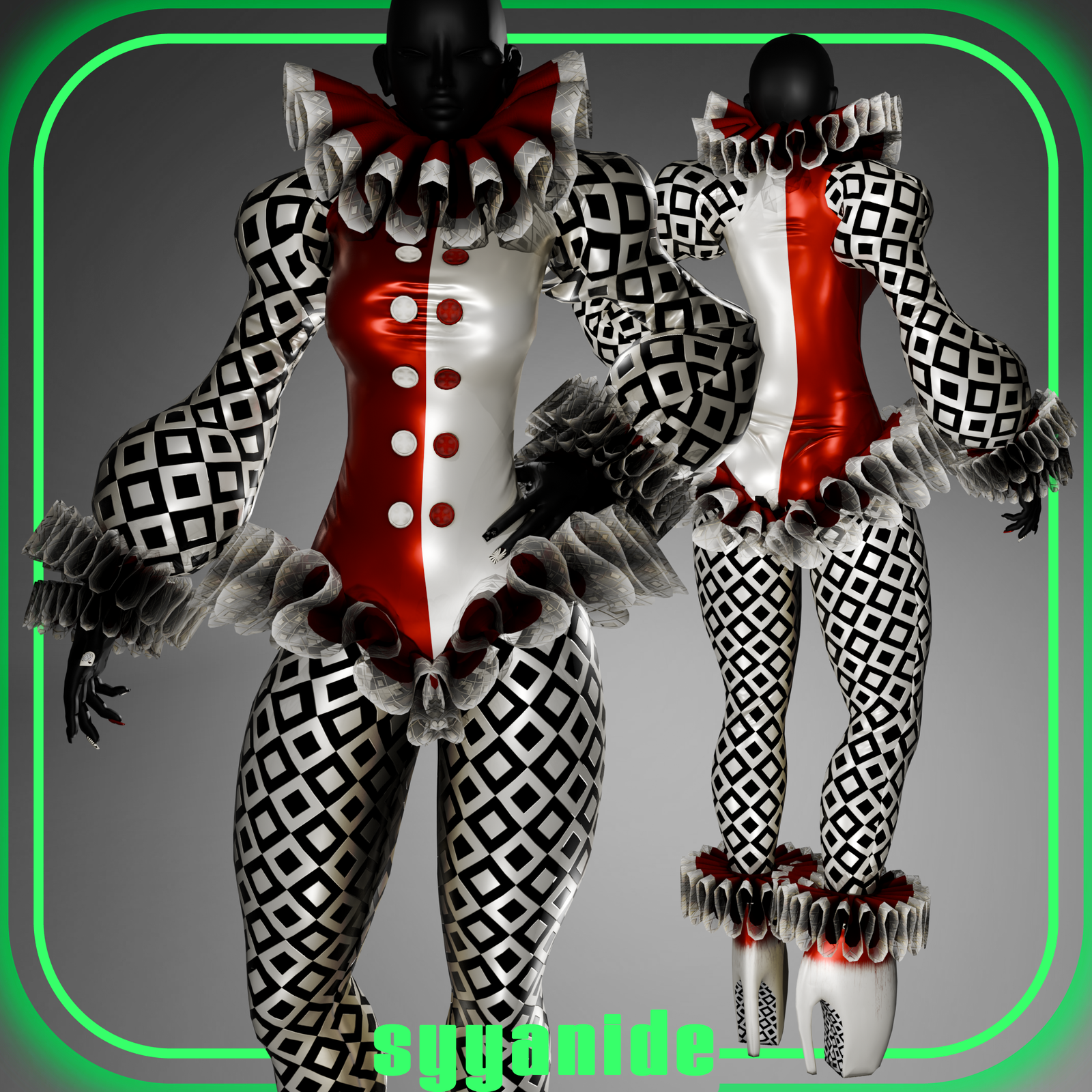 Bonker's Clown Outfit