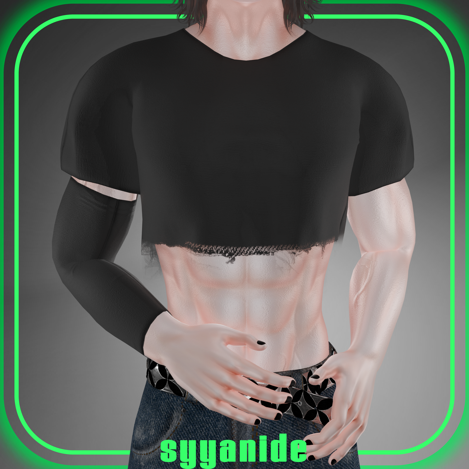Baggy T-Shirt + Crop Top - Server Freebie