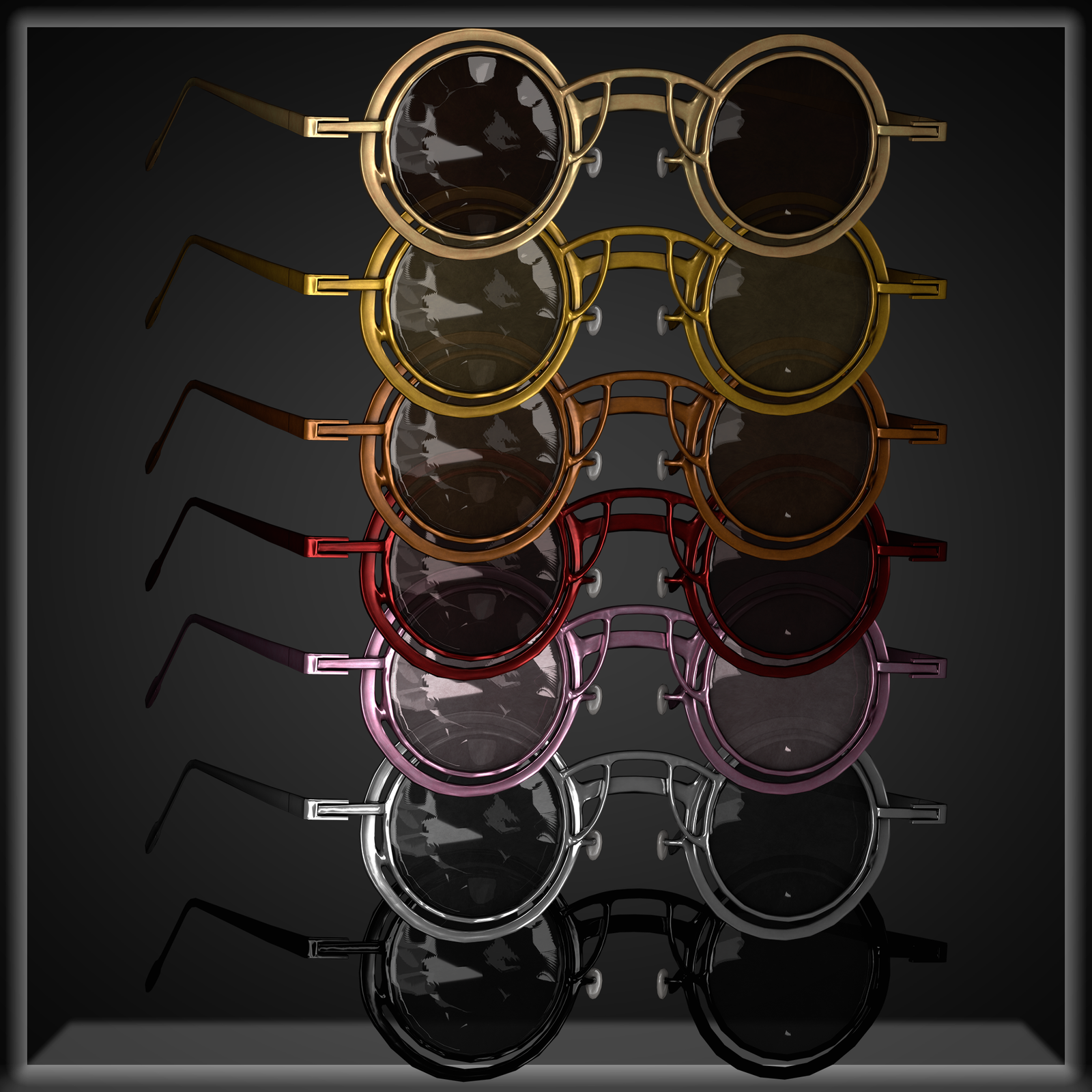 Tinkerer's Lenses - Steampunk Style Glasses