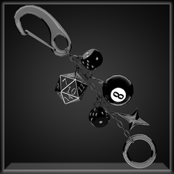 Lucky 8 Keychain - Server Freebie