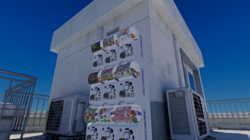 Interactable Gacha Machine Avatar [ VRChat ]