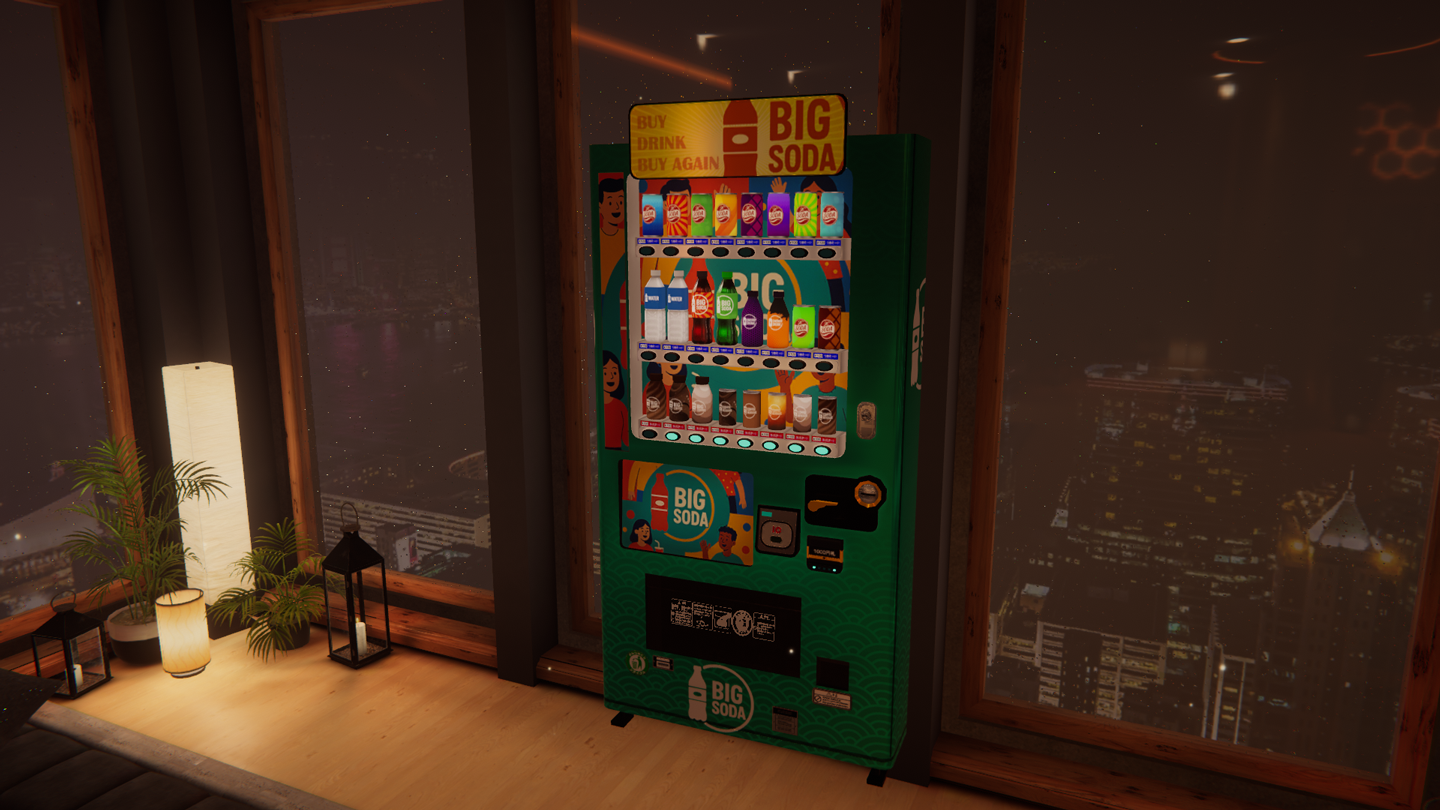 Interactable Vending Machine Avatar [ VRChat ]